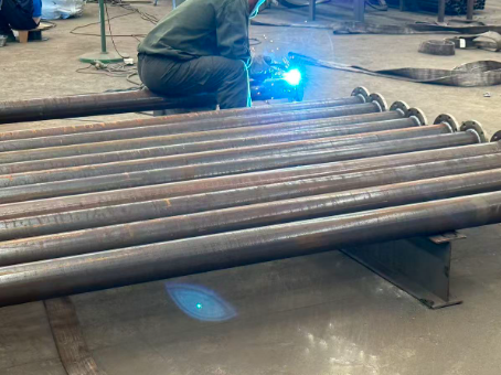 滨州20#无缝注浆管加工108*6钢花管棚管